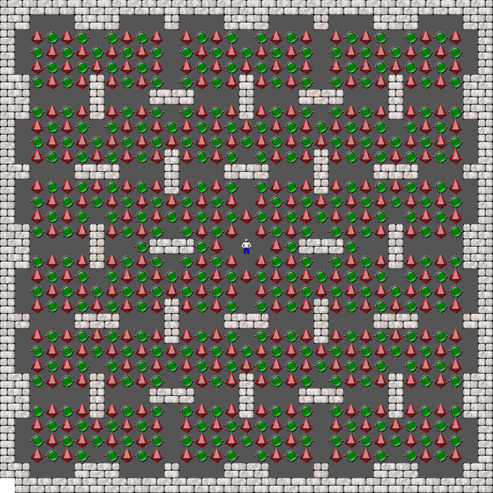 Sokoban Sasquatch 06 Arranged level 85